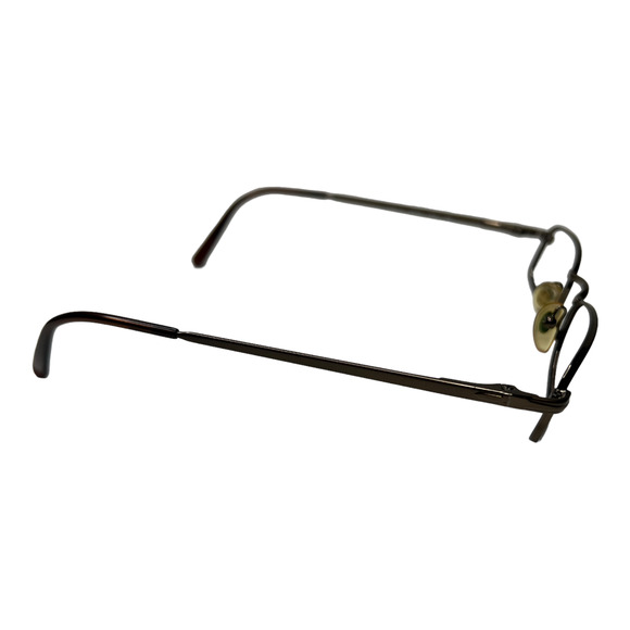 Persol 2154-V‎ Eyeglasses Frames Brown Metal Square Men\'s Eyeglasses H3227 main image 7
